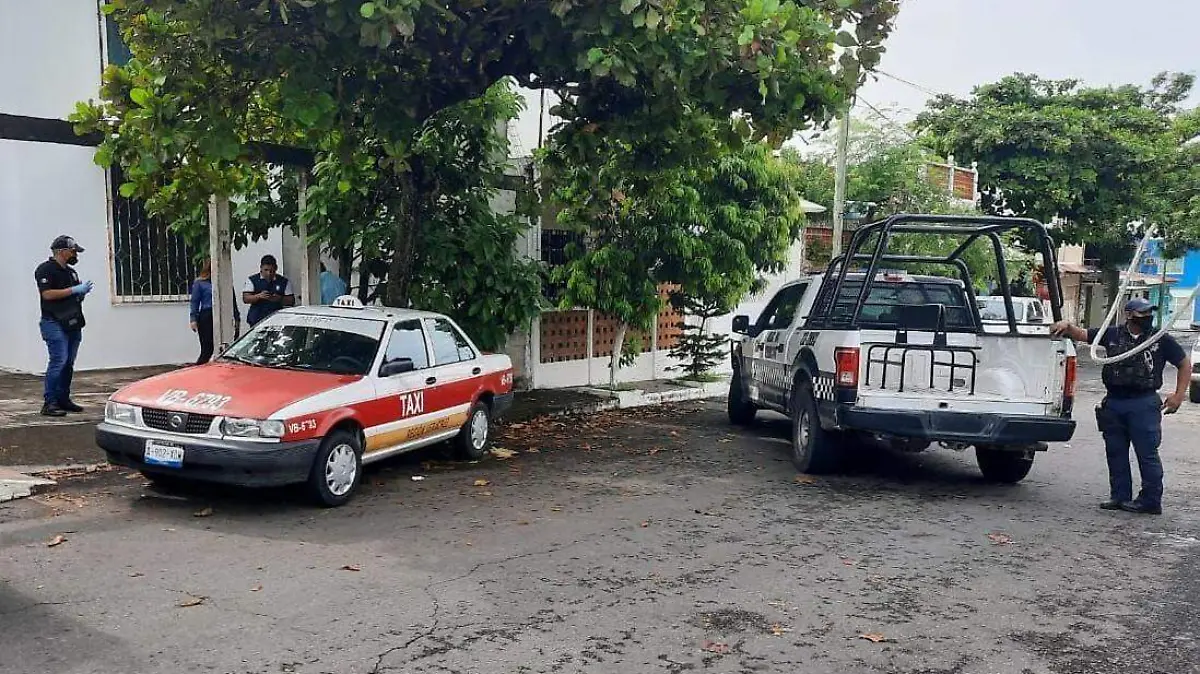 asesinan a taxista